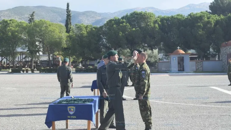 Βόλος: Απονομή πράσινου μπερέ σε 81 διαλεκτούς πεζοναύτες στην 32η Ταξιαρχία (ΦΩΤΟ)