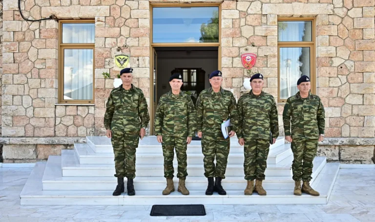 Επίσκεψη Α/ΓΕΣ στη ΣΠΖ – Πραγματιοποιήθηκε σύσκεψη (ΦΩΤΟ)